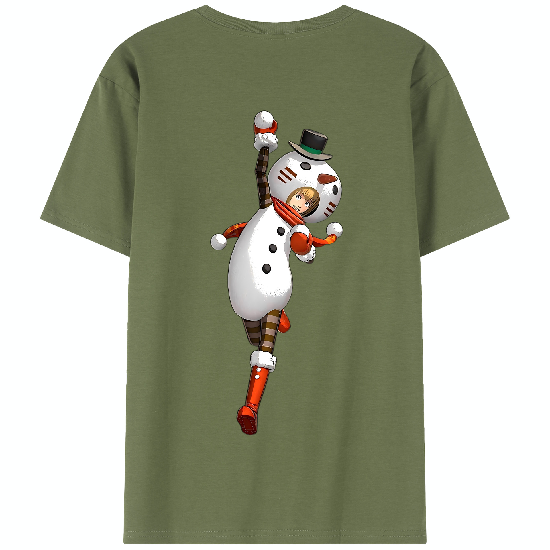 （画像用） 進撃の巨人 アルミン·アルレルト Attack on Titan Armin Arlert 綿100％半袖Tシャツ（背面プリント）
